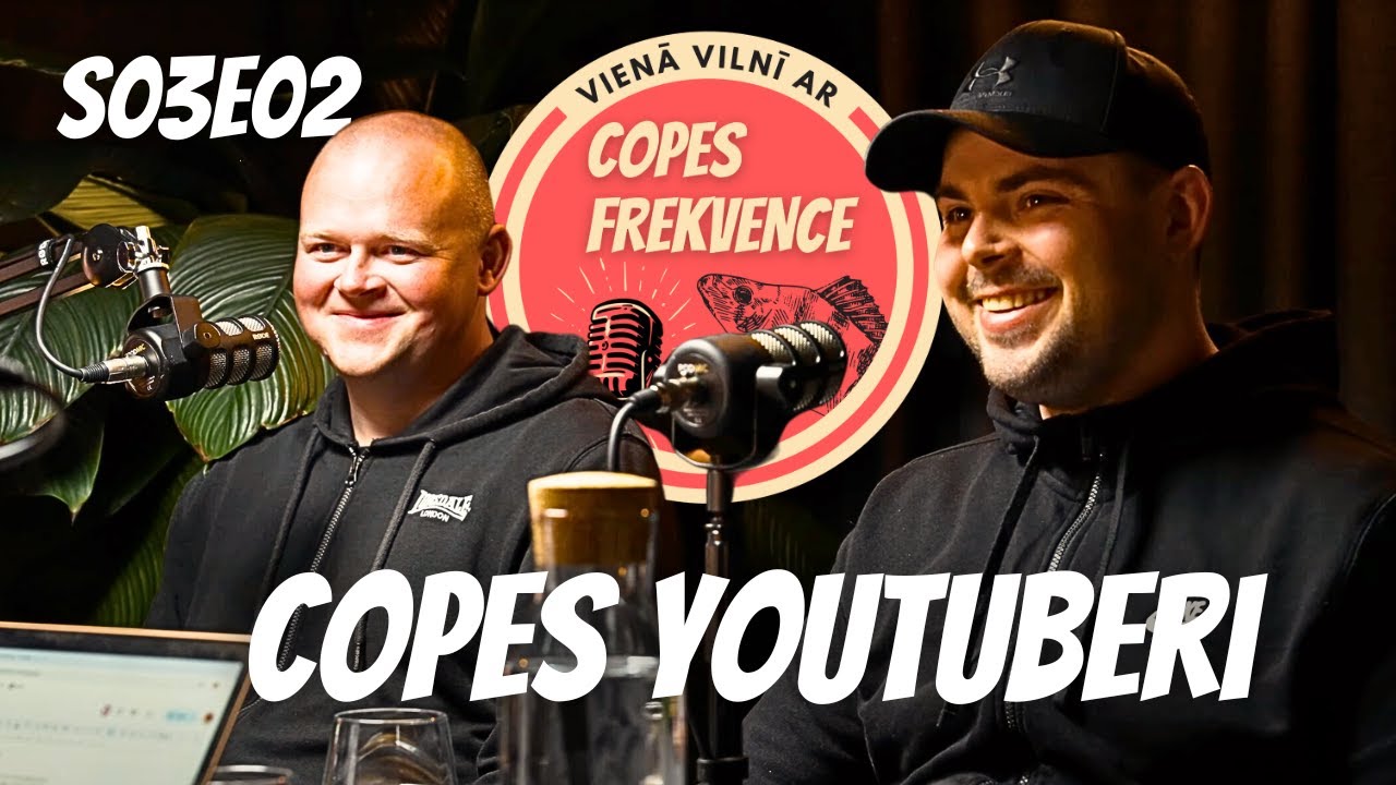COPES FREKVENCE S03E02 - Kristaps Vītols(Copes Latvijā TV) un Artis Smirnovs + KONKURSS🎁