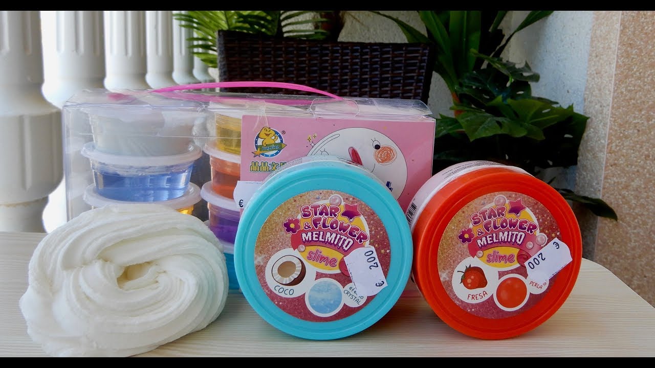 Testing store bought slime // dansk