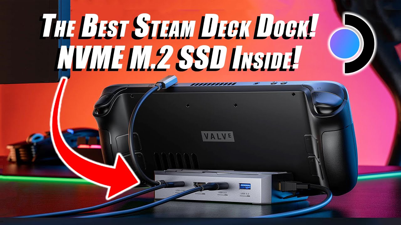 The BEST Steam Deck Dock! It Has An M.2 SSD! HB0604 Hands-On Review