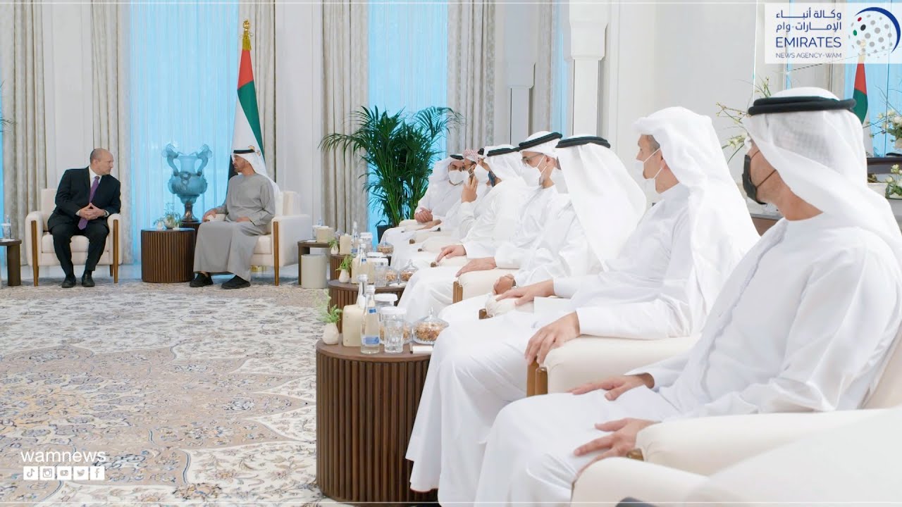 رئيس الدولة يستقبل رئيس وزراء إسرائيل