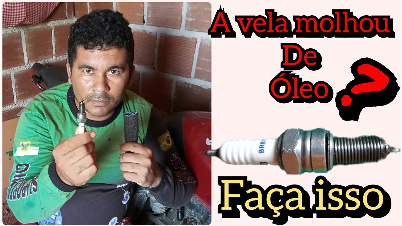 VELA MOLHADA DE ÓLEO? faça isso