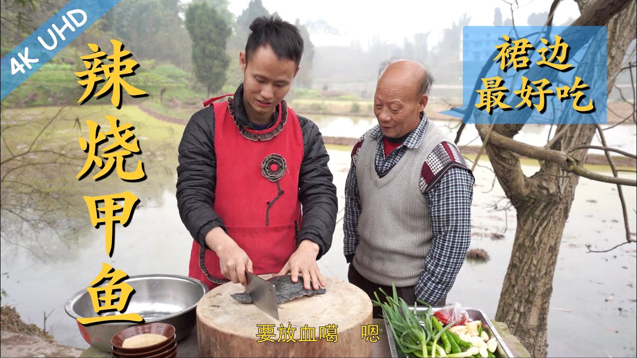 厨师长教你：“辣烧甲鱼”的家常做法，口感软糯，鲜美下饭 (年前存货老视频)
