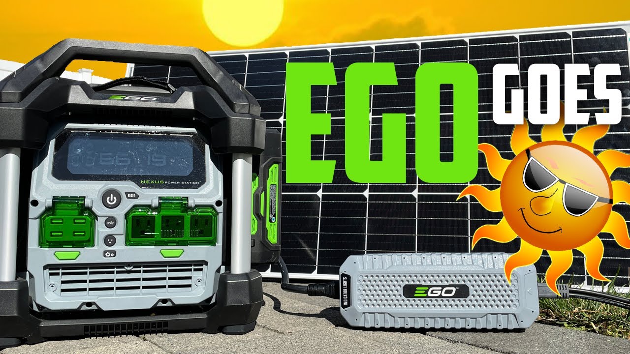 EGO NEXUS POWER STATION - GOES SOLAR🌞🌞🌞