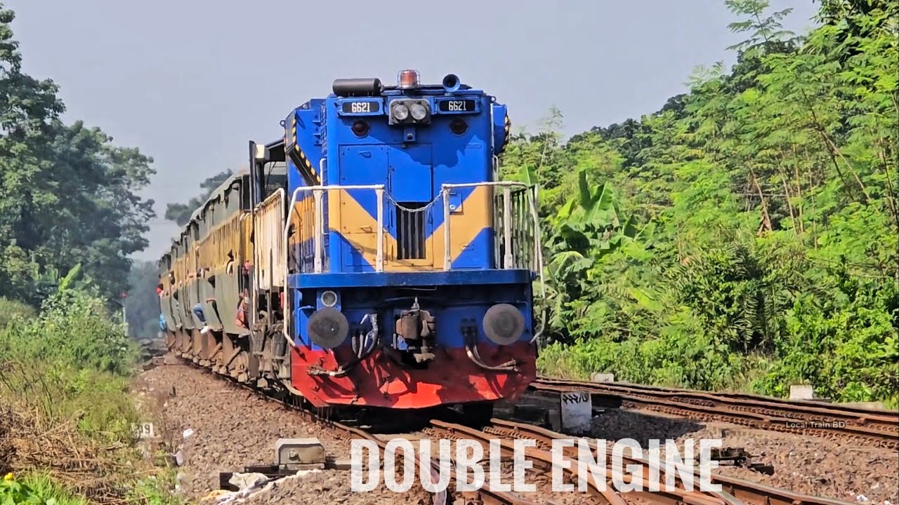 Dead Locomotive Carried on Train. #engine #transport  #Railway. 