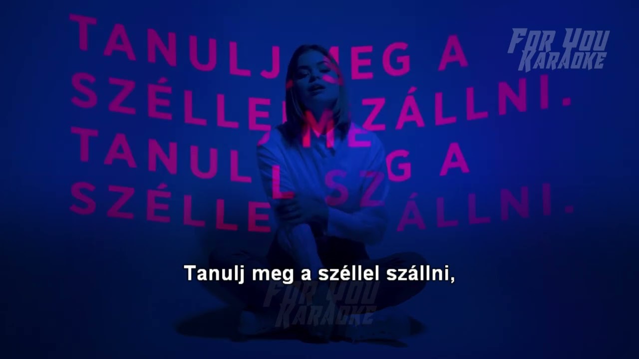 Nagy Bogi - Félek (Magyar Karaoke)