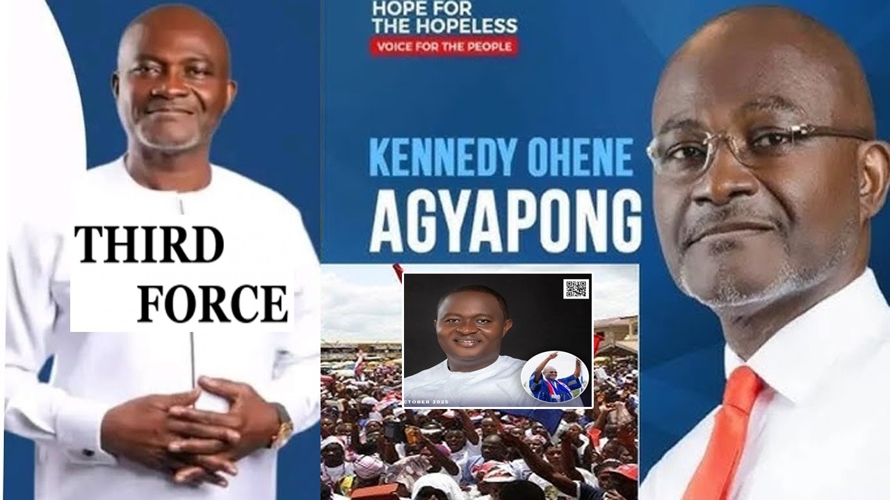 Break: Ken Agyapong officially announce going as third force in 2028!