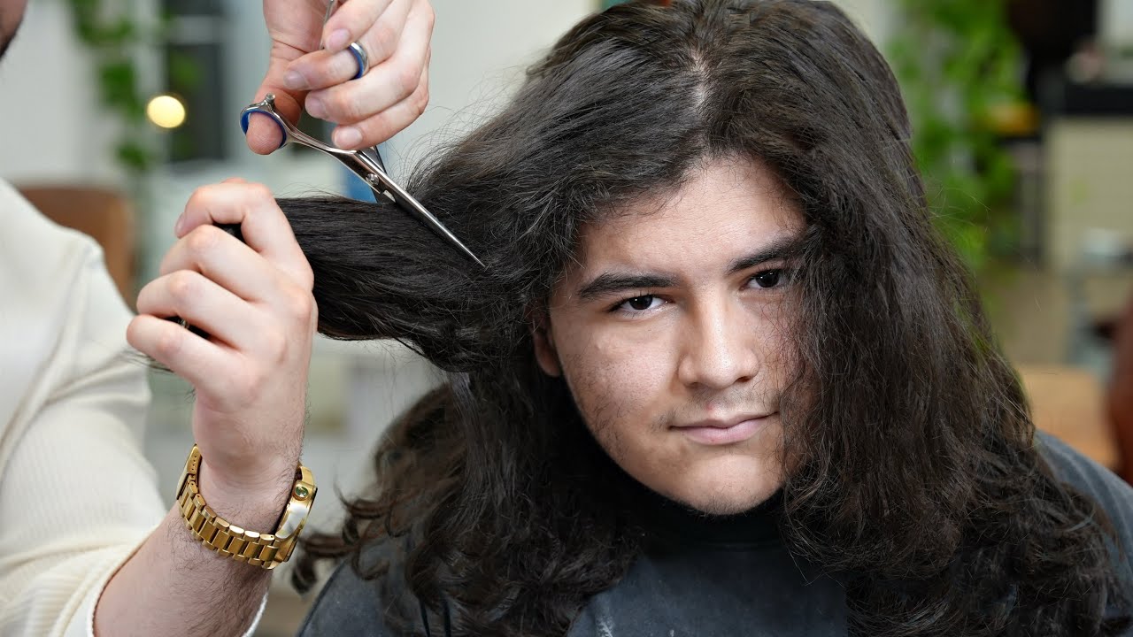 Я чуть его не изуродовала 😭 (стрижка "маллет флоу")