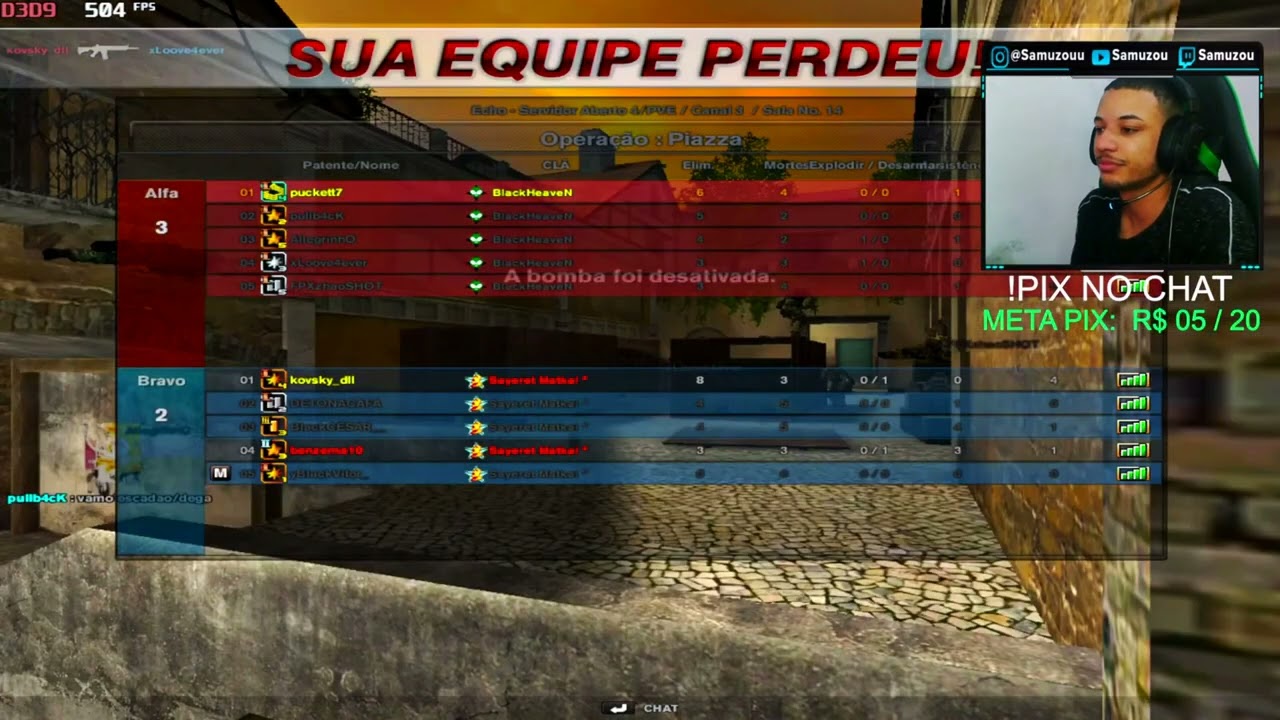 Combat Arms || CAMPEONATO NCL || PIAZZA || QUASE TILTEI EM LIVE || BlackHeaveN vs Sayeret Matkal #2