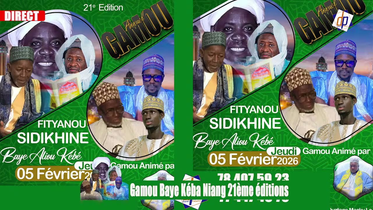 Gamou Baye Kéba Niang 21ème Editions