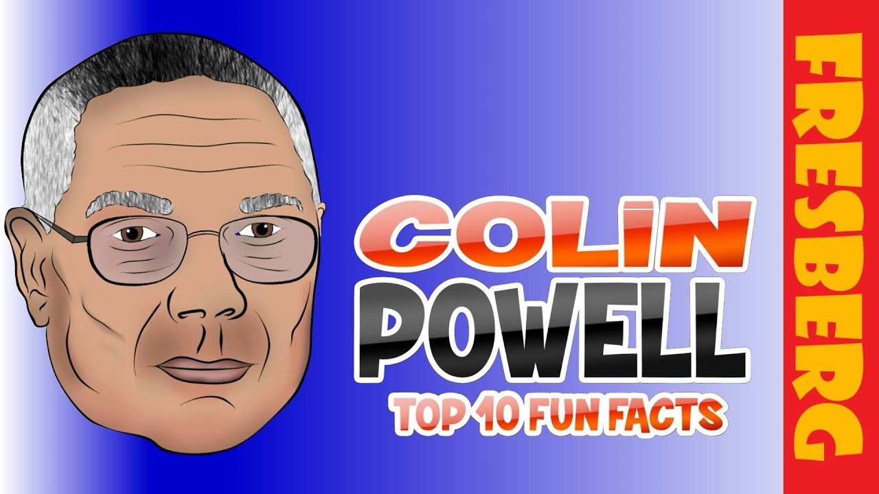 Who is Colin Powell? Watch our Top 10 Facts video to see | Black History Cartoon