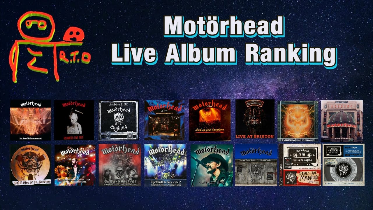 Motörhead Live Album Ranking