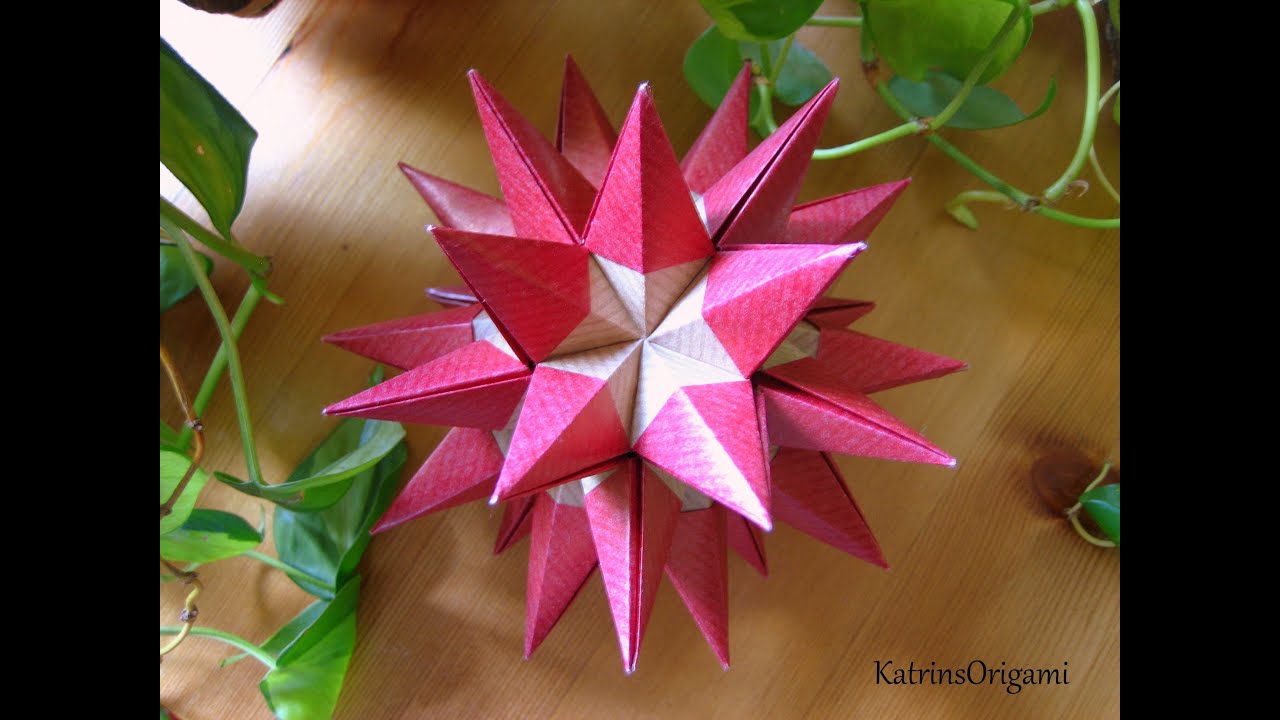 Origami ɛ♥ɜ Resplandor ɛ♥ɜ Kusudama