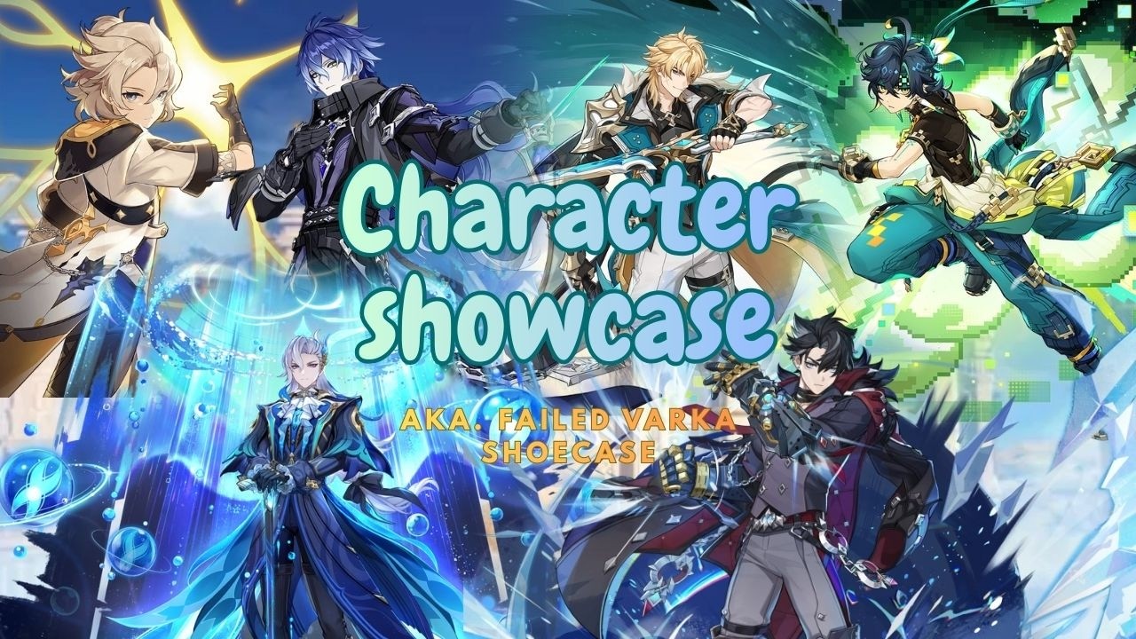 [GENSHIN] Character showcase! aka. failed Varka showcase clips