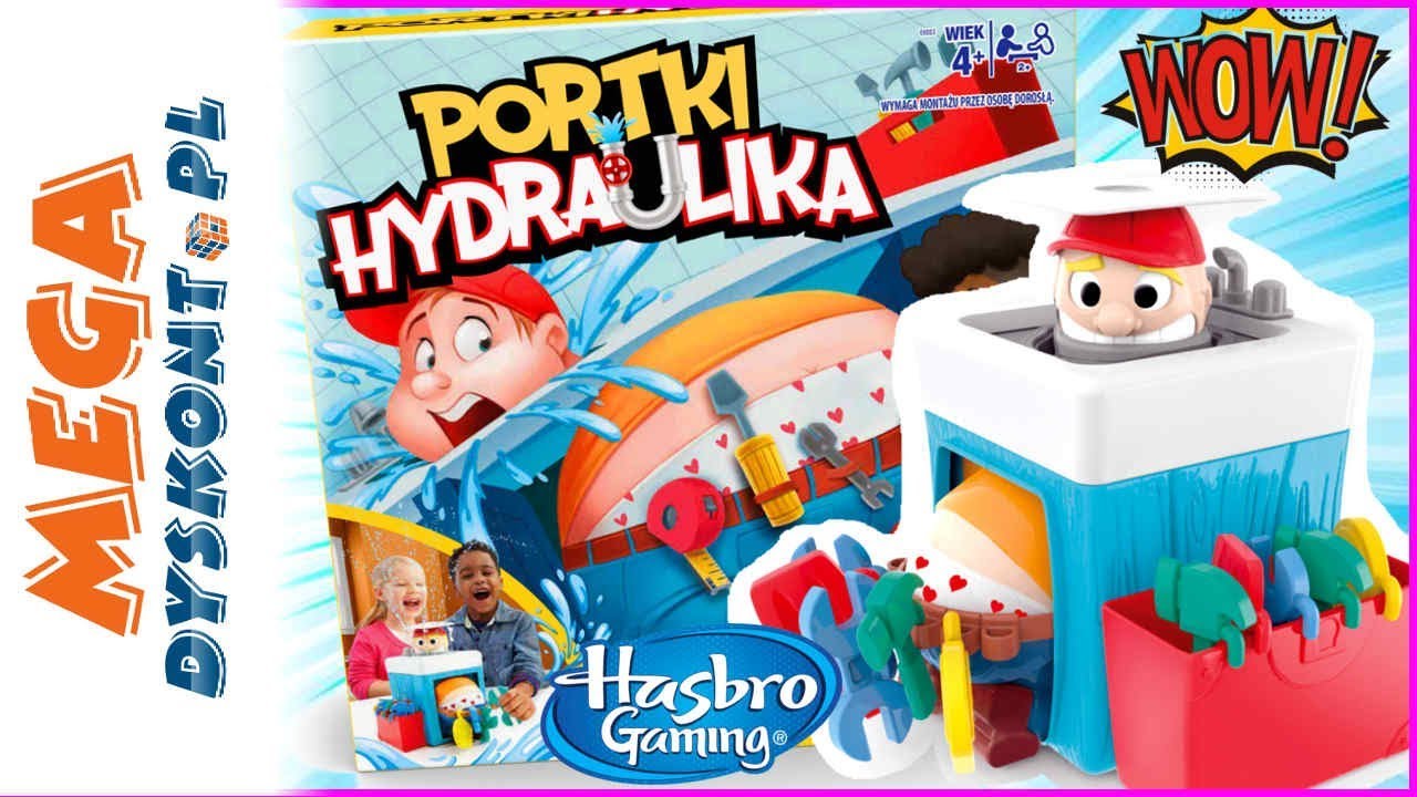 PORTKI HYDRAULIKA 💦 WODNA ZABAWA AGATY & MONIKI 💦 HASBRO GAMING