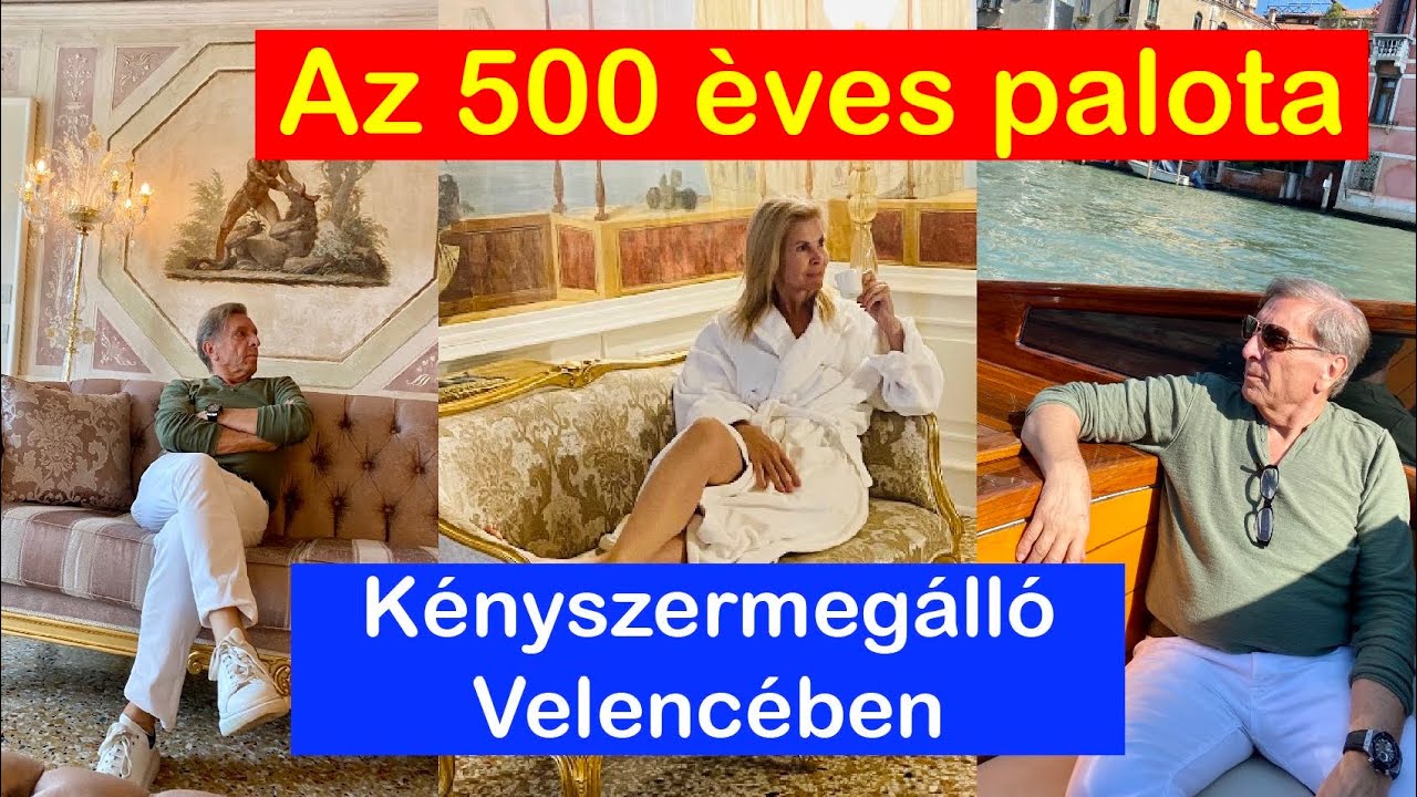LUXUS PALOTÁBAN ÉBREDNI? -Emberrablás Árpi módra, régiség-vadászattal- VELENCE