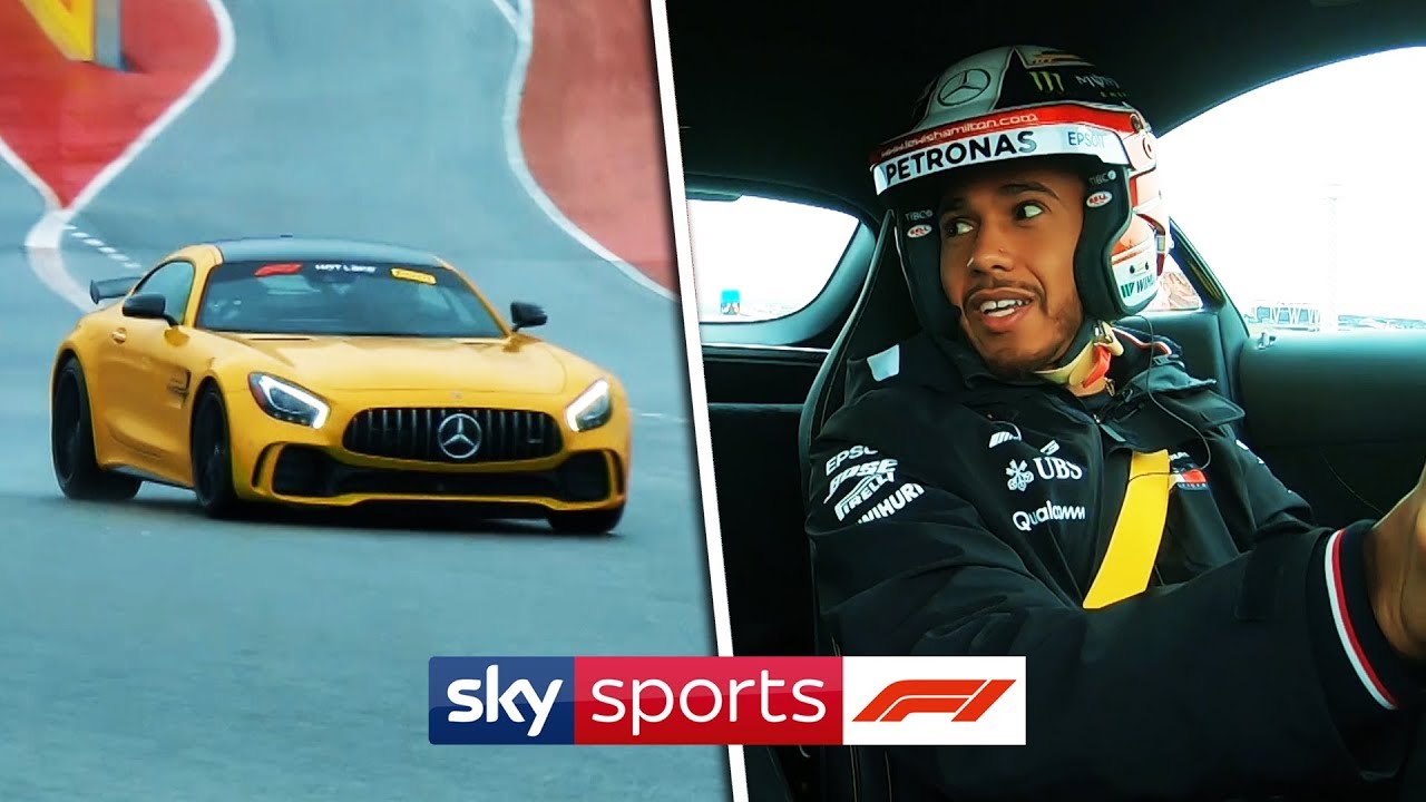 Lewis Hamilton races a Mercedes sports car around Austin | Hot Laps