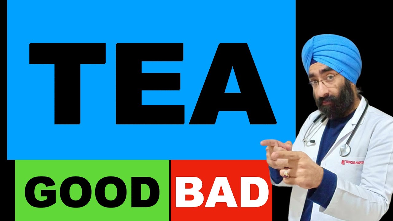 CHAI / TEA is good or bad for health & heart | Benefits & side effects | Dr.Education