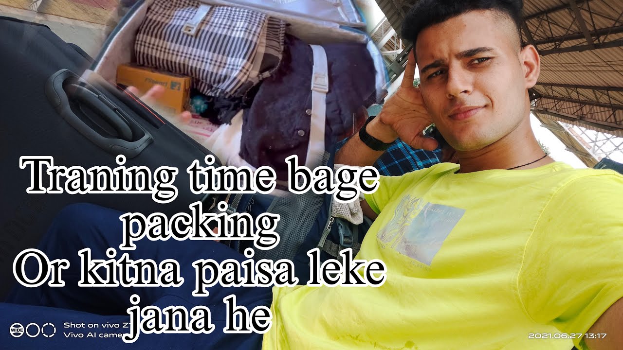 Part 1 Ssc Gd Training bage packing or ? Paisa leke jana he #ssbgd #itbp #bsf #sscgdtraining #cisf 