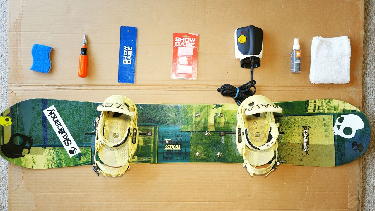 7 Steps to Waxing a Snowboard