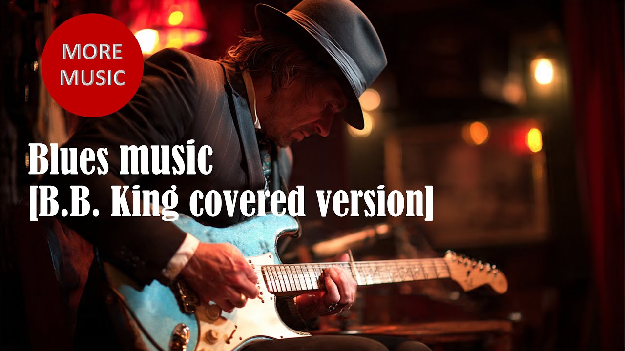 B.B. King blues [Covered version], to heal your blues soul #music #uk #blues #usa #shorts #all #ai