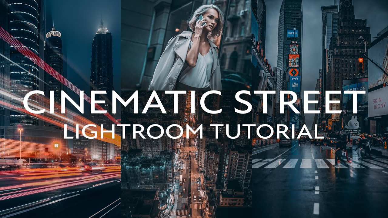 CINEMATIC Street Photography Edit, Lightroom Tutorial