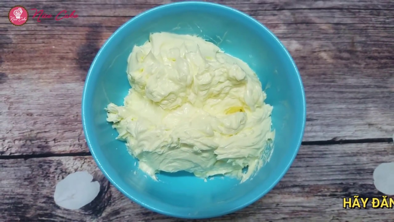 C&aacute;ch L&agrave;m Kem Bơ Whipping - How to Make ButterWhipping Cream
