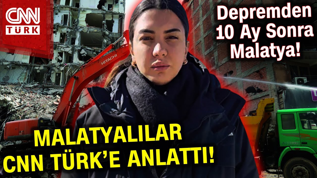 Fulya Öztürk Malatya'da! Peki Malatyalılar Ne Diyor, Depremin Vurduğu Kentte Son Durum Ne? #Haber