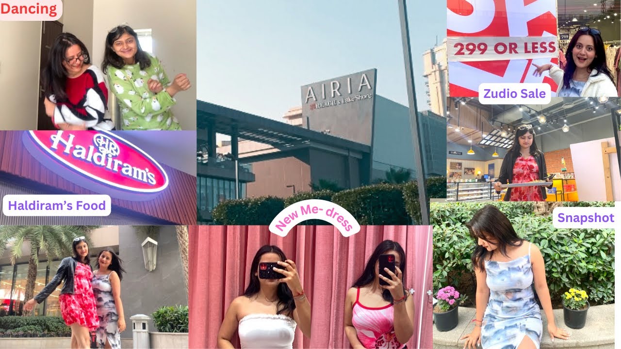 Airia Mall Gurgaon 🛍️ | Shopping, Food & Zudio Haul Vlog
