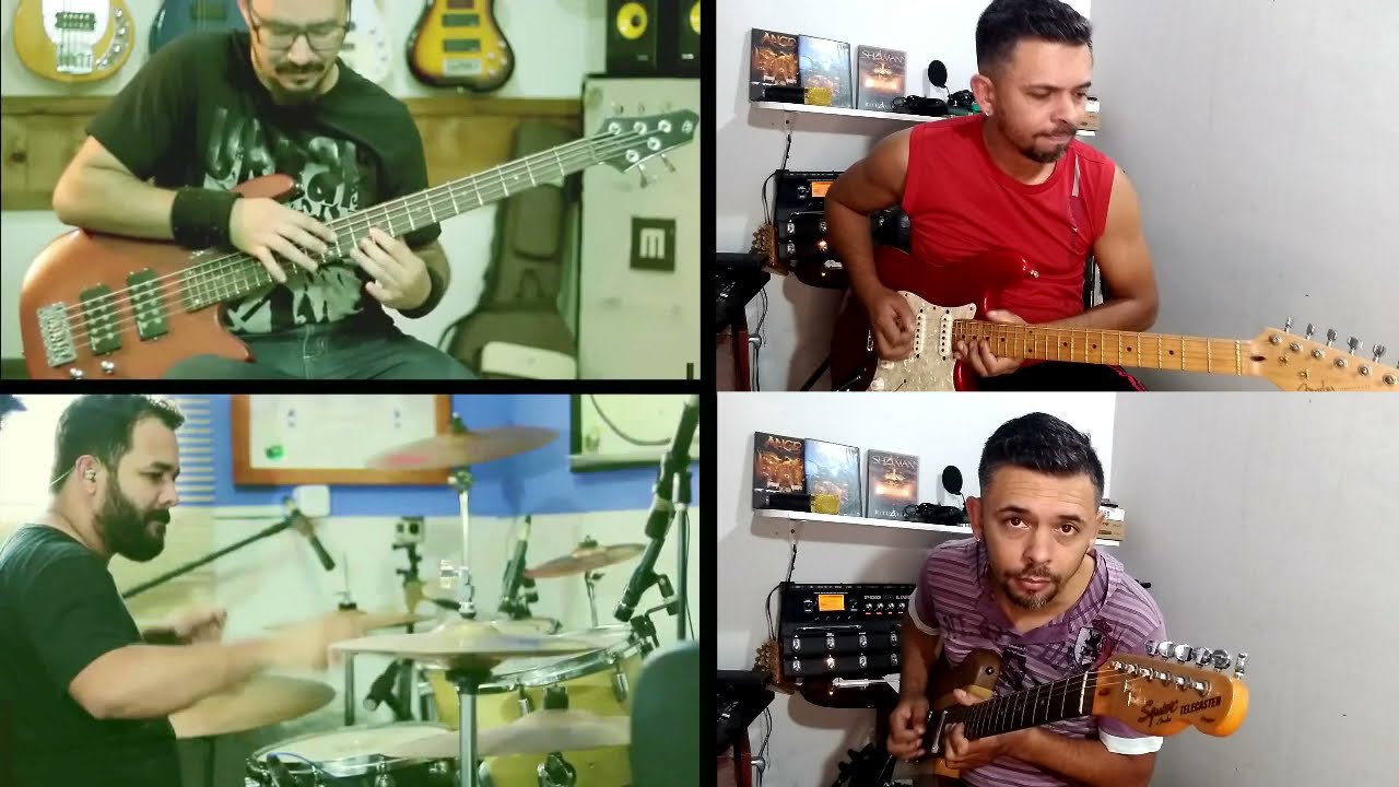 COLAB - FULL BAND - CARRY ON - ANGRA COVER