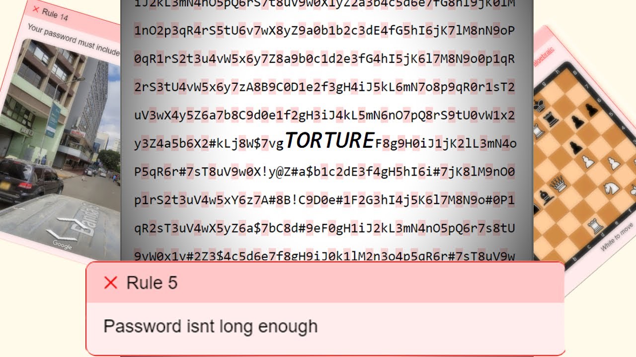 The Password Game is TORTURE