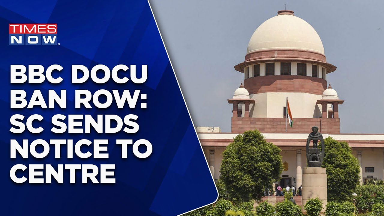 Row Over Ban On BBC's Documentary On PM Modi | Supreme Court Sends Notice To Centre | English News