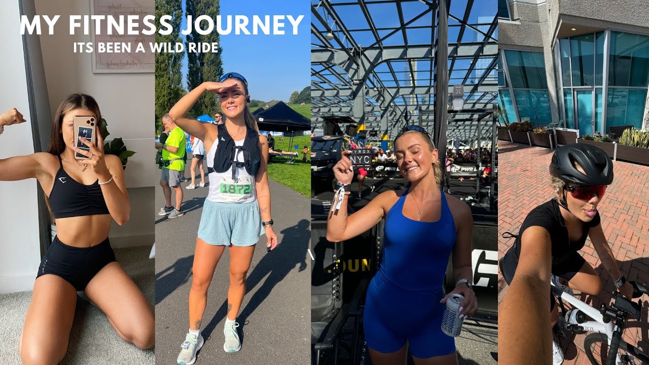 MY FITNESS JOURNEY | from weightloss, to running, to hyrox, to triathlons!!