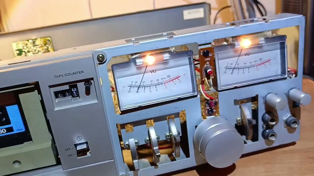 SONY TC-K40 ремонт 🛠️ лентопротяжки