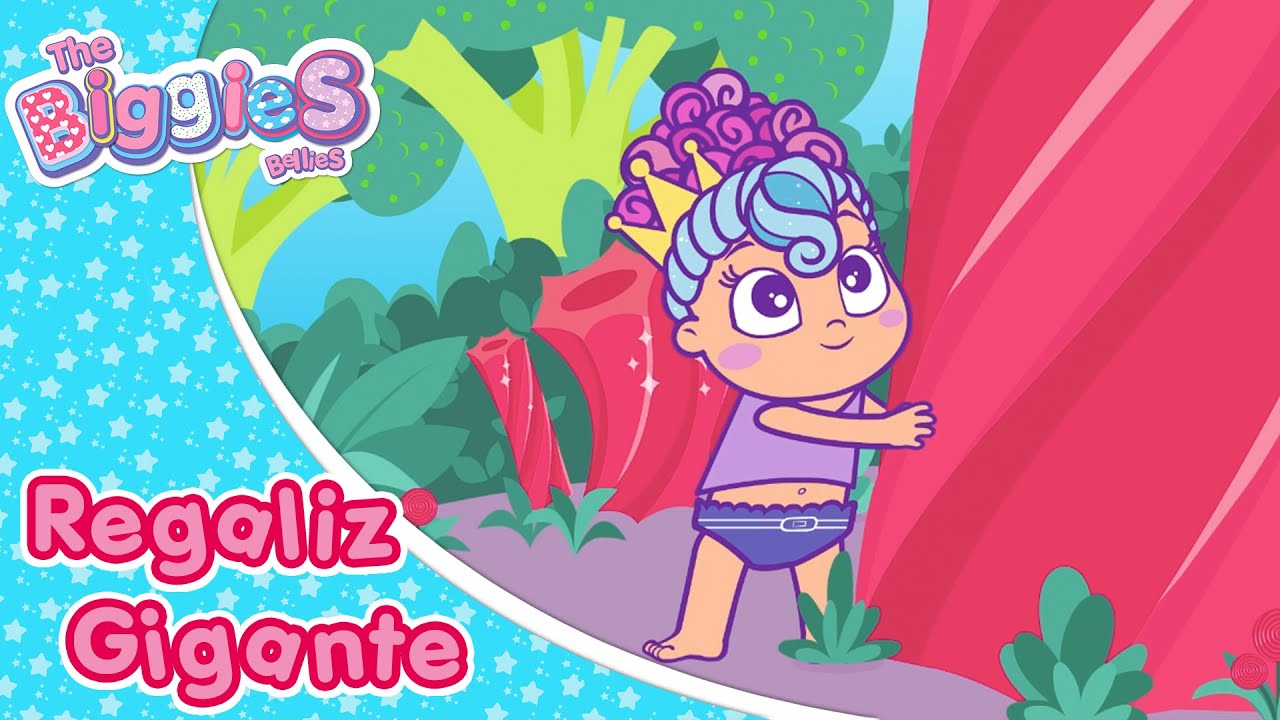 ¡BIGGIES MUSICALES!🥁Los BIGGIES escalan UN REGALIZ GIGANTE 🍓 DIBUJOS ANIMADOS