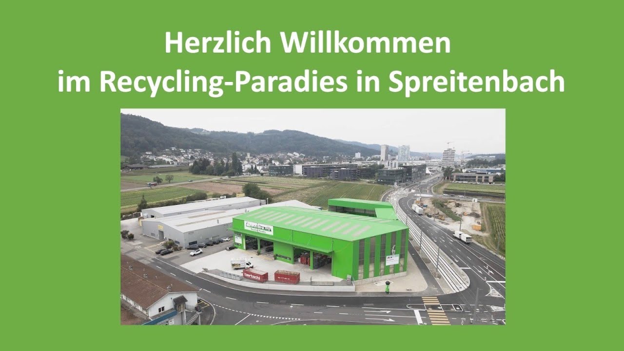 Recycling Paradies - Erklärungsvideo, so einfach geht das Entsorgen bei uns!