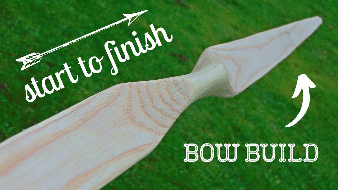 Making a Flat Bow - No Talking & No Music