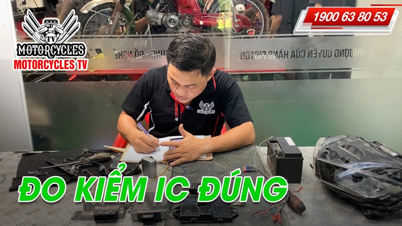 Video 732: Dạy Sửa Xe Hướng Dẫn Thợ Sửa Xe Kiểm Tra ECM Còn Dùng Được Hay Không | Motorcycles TV