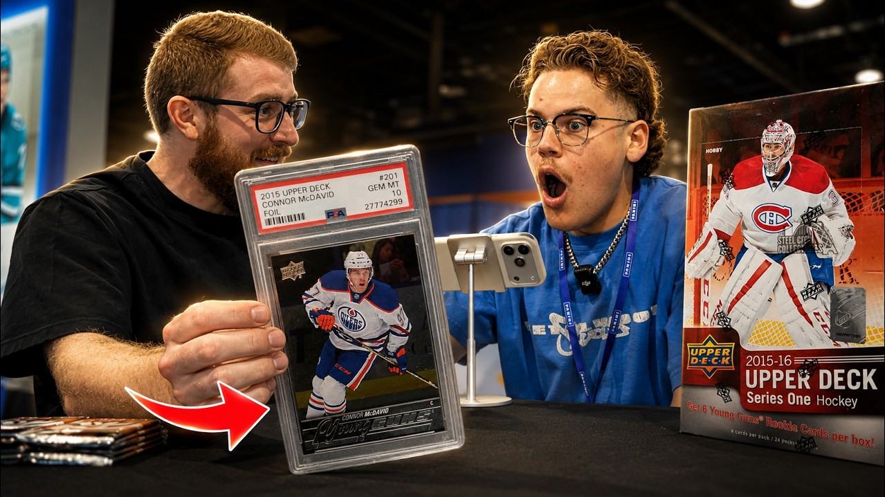 WE PULLED THE HOLY GRAIL!? (McDavid Rookie Year Box)