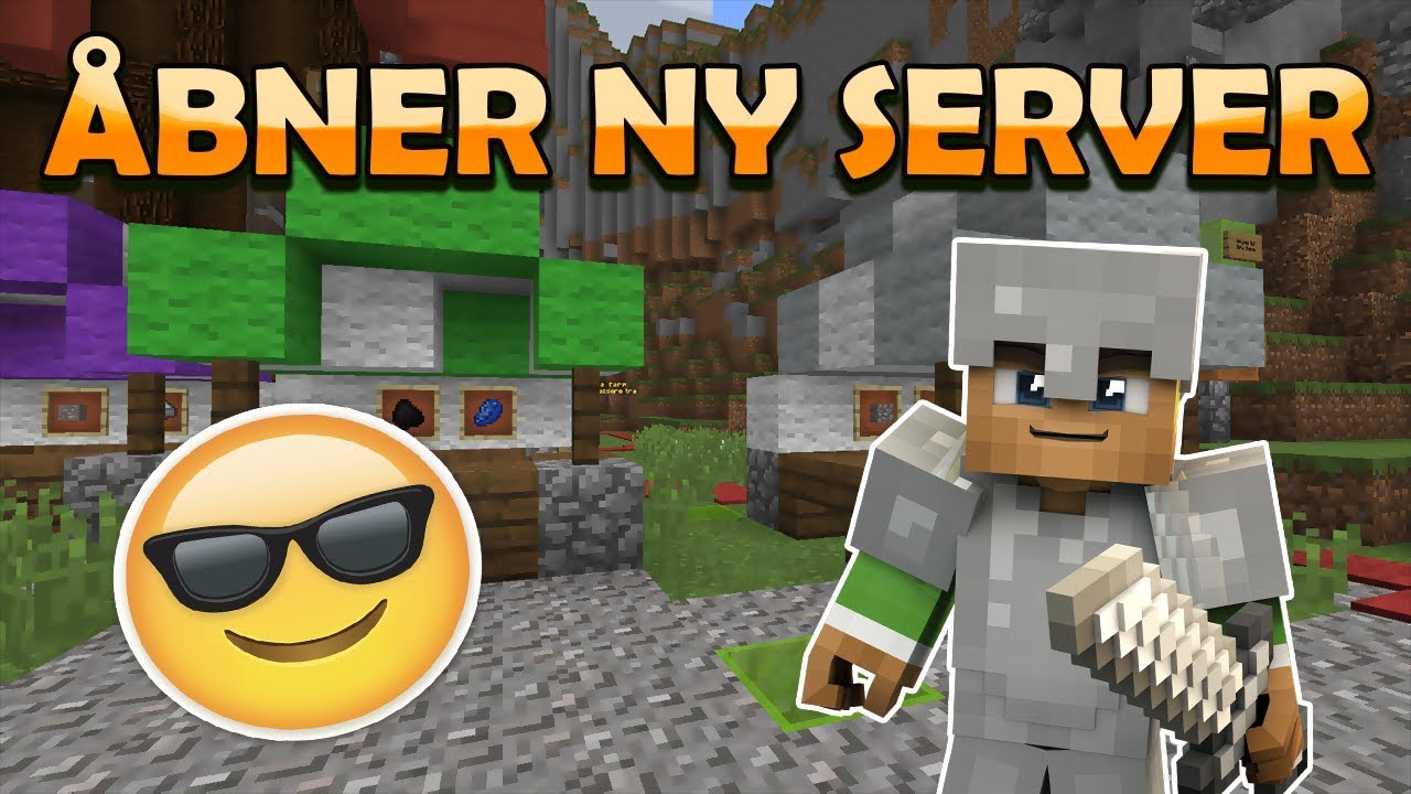 &Aring;BNER EN NY MINECRAFT SERVER? - Dansk Minecraft