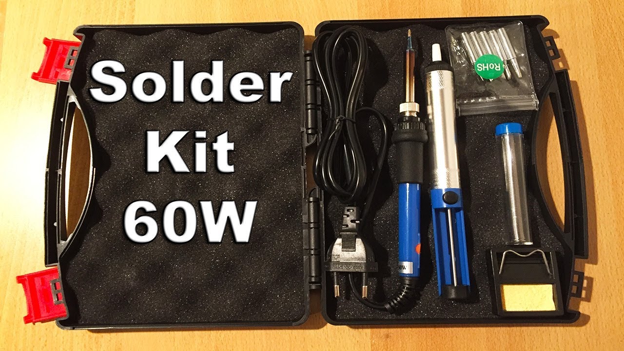 My New 60 Watt Solder KIT (Unboxing and Test)
