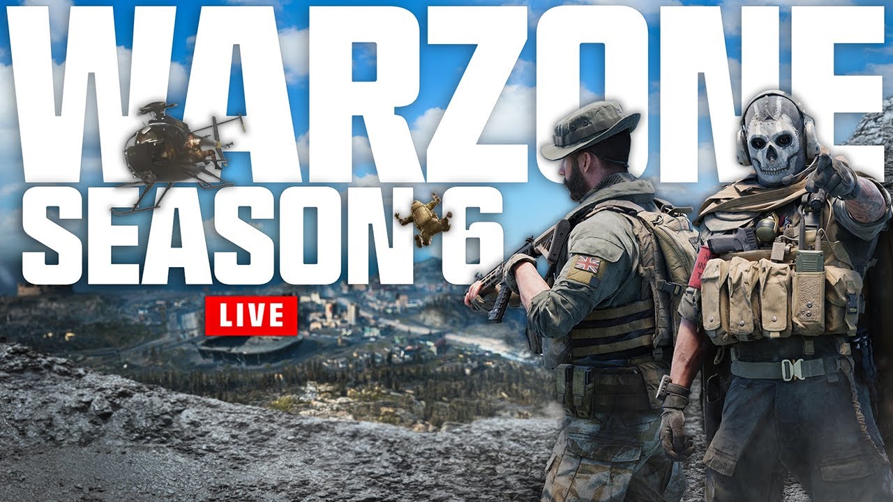 🔴LIVE - Warzone Season 6 Verdansk