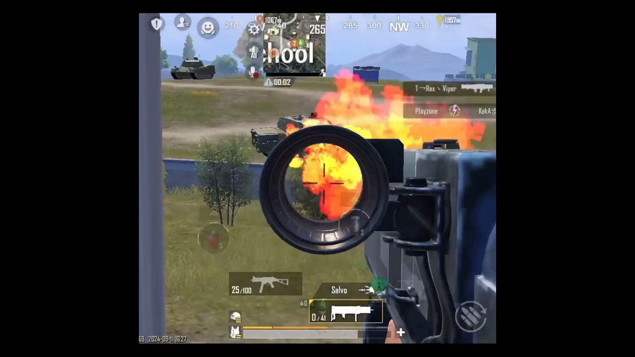 M202 vs Tank 🔥| pubg mobile payload #shorts #pubgmobile