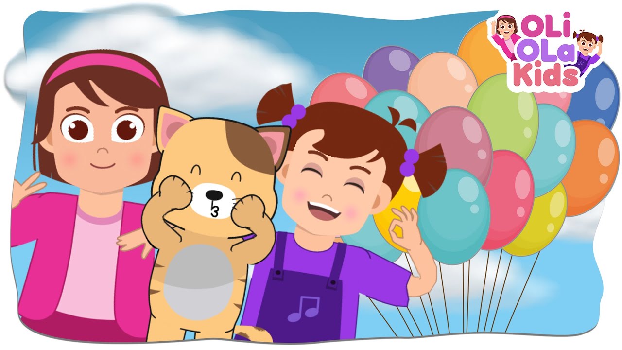 Balonku Ada Lima - Lagu Anak Indonesia Lucu | Oli Ola Kids