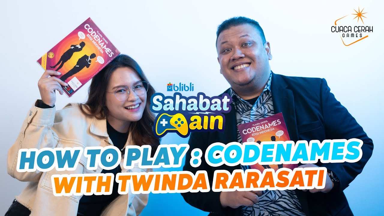 Main Codenames bareng Twinda Rarasati