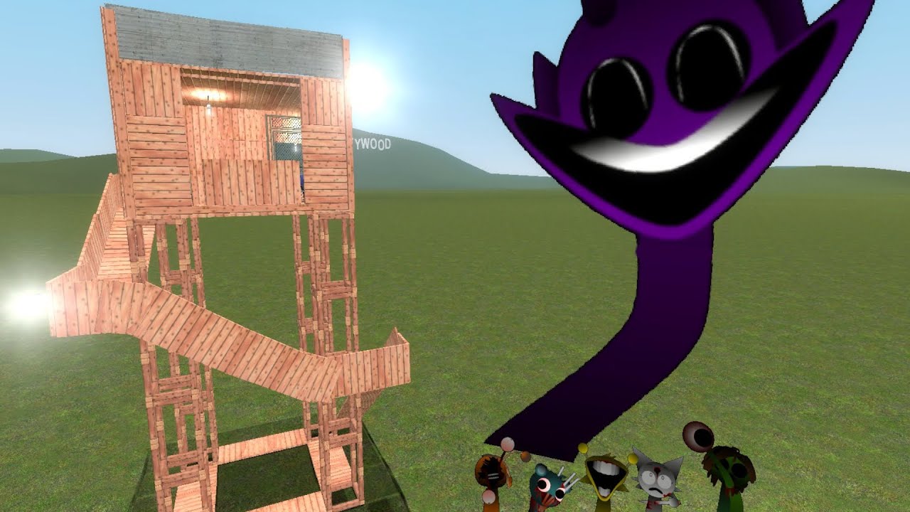 Nightmare Sprunki Vs Tower in Gmod