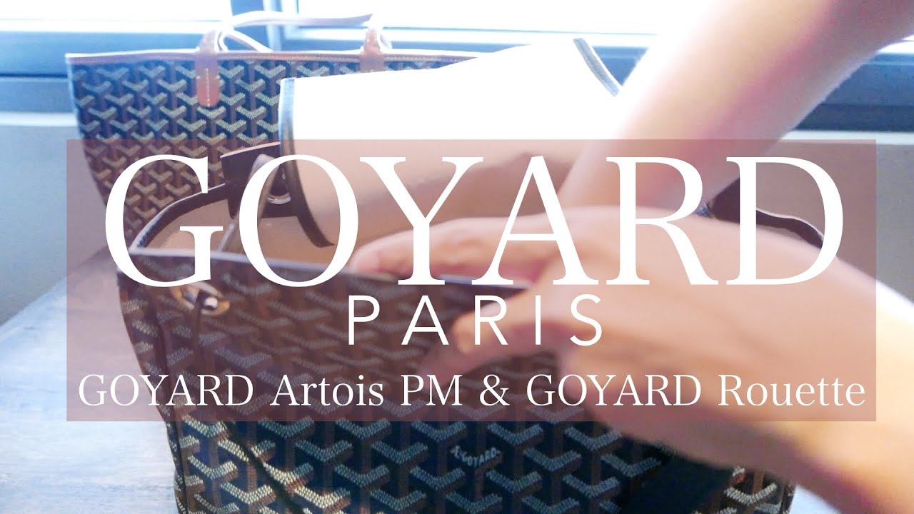 GOYARD Artois PM and GOYARD Rouette