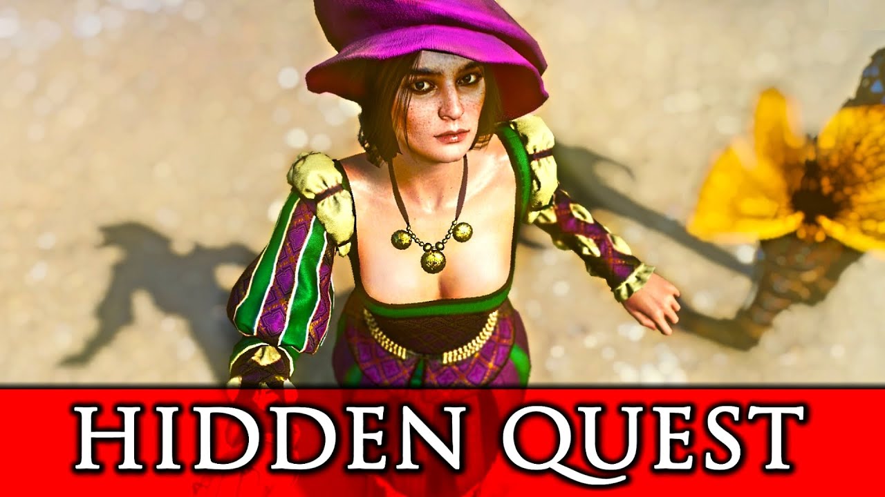 Witcher 3: The Lost Ring - Hidden Quest in Beauclair's Gardens (Blood and Wine)