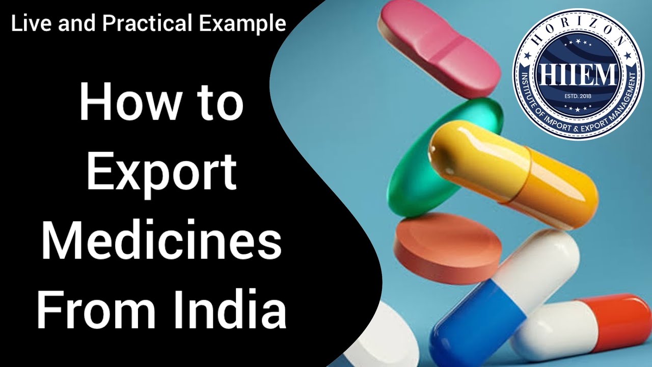 How to Export Medicines From India | Export Pharmaceuticals Product | By Sagar Agravat