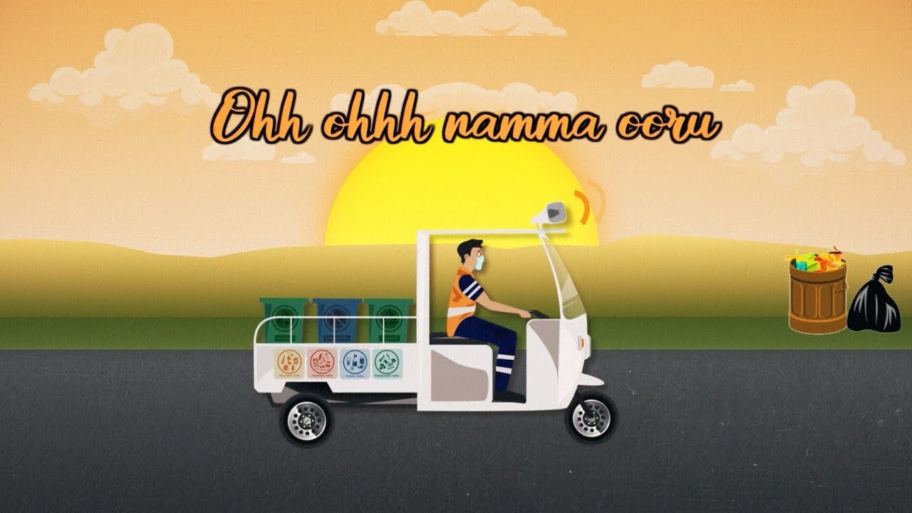 Sachin Sundar - Namma Ooru Semma Joru (Garbage Anthem) #kuppavandisong #GCC  #CleanChennai