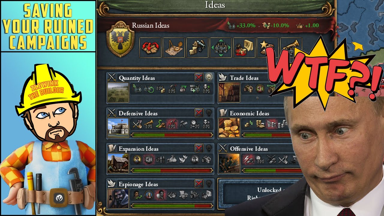 [EU4] 26 ideas behind - Saving Your Ruined Campaigns